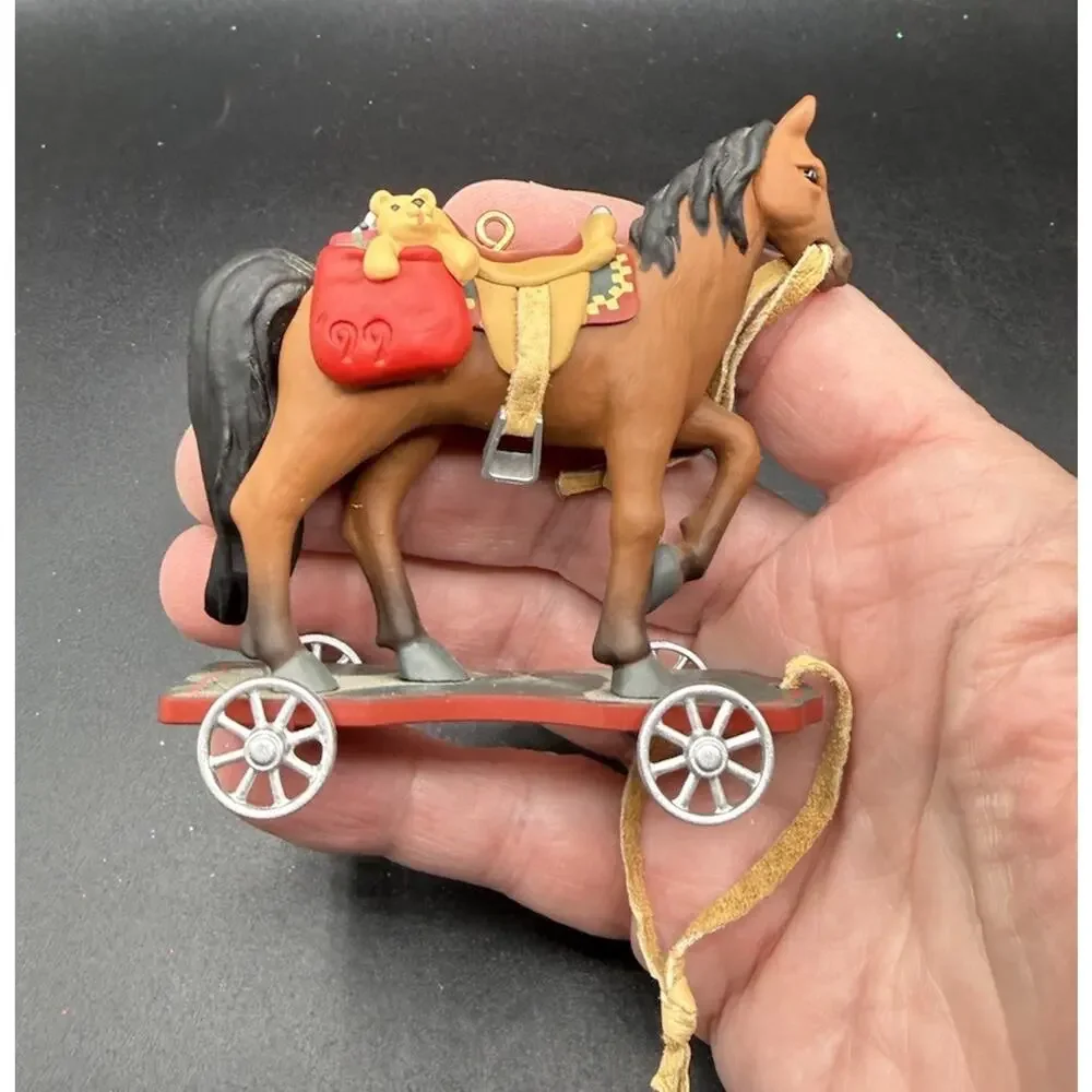 1999 A Pony For Christmas Hallmark Ornament Artists On Tour